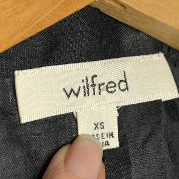 Aritzia Wilfred Corot blouse black xs - Picture 6 of 10